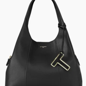 SAC PORTÉ ÉPAULE LE TANNEUR NOIR