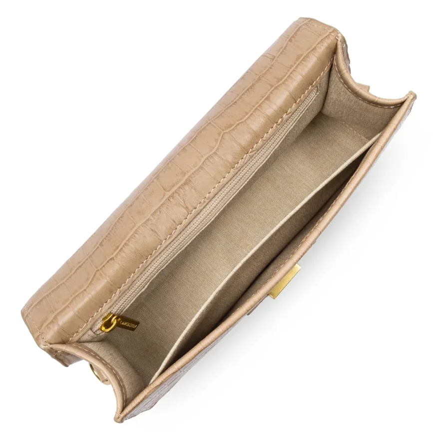 SAC BAGUETTE LANCASTER CROCO ILY – Image 4