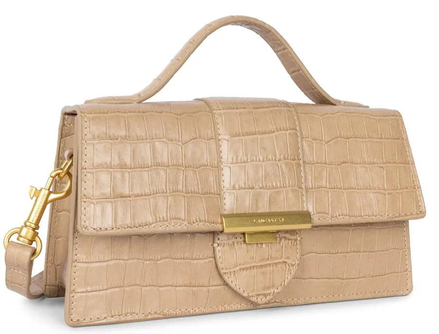 SAC BAGUETTE LANCASTER CROCO ILY – Image 2