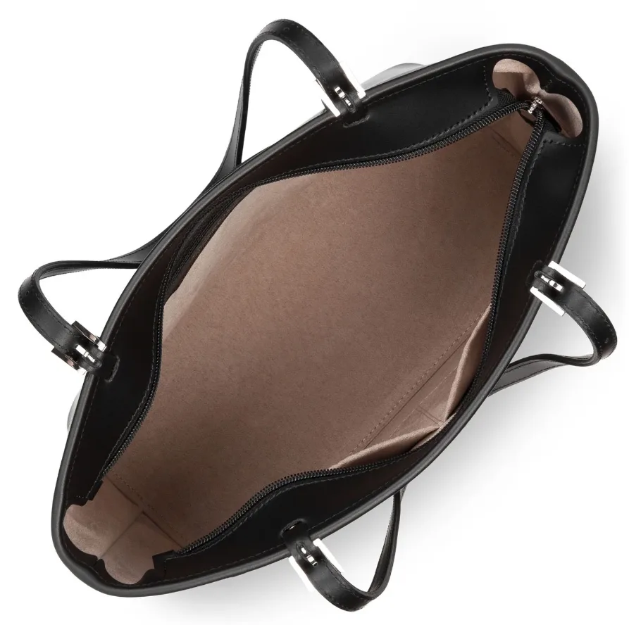 SAC CABAS LANCASTER SMOOTH NOIR – Image 4