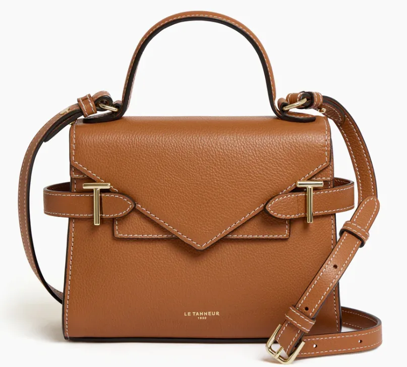 SAC A MAIN EMILIE LE TANNEUR TAN