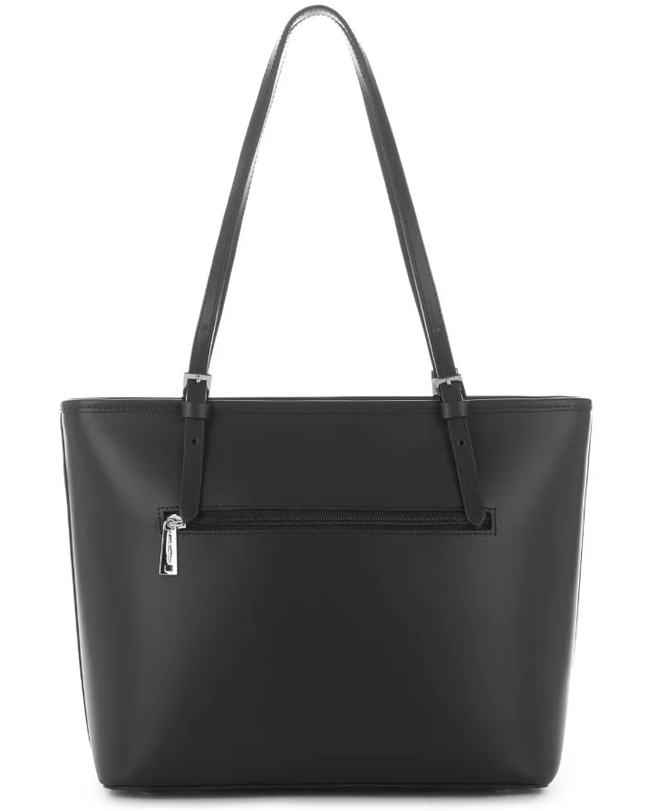 SAC CABAS LANCASTER SMOOTH NOIR – Image 3