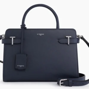 SAC A MAIN EMILIE LE TANNEUR BLE