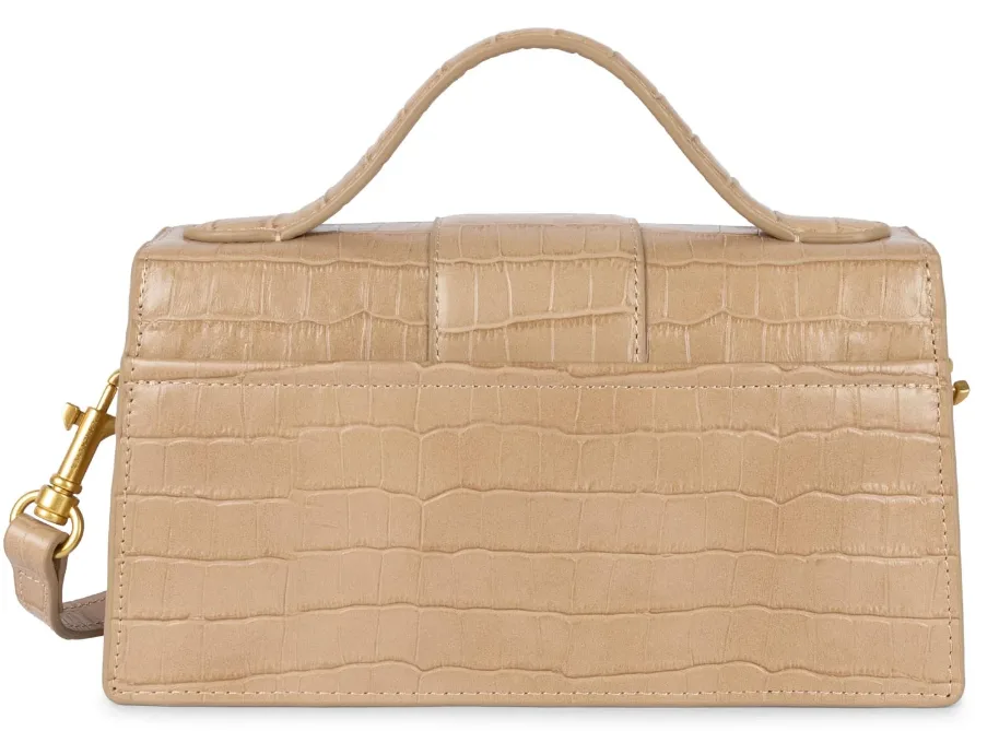 SAC BAGUETTE LANCASTER CROCO ILY – Image 3
