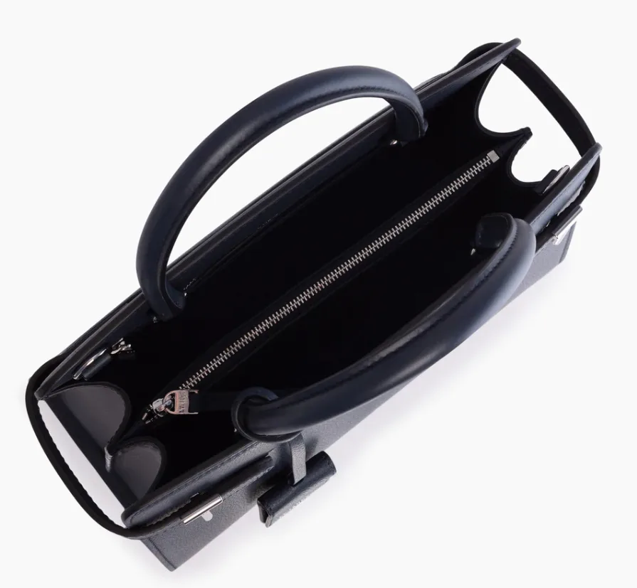 SAC A MAIN EMILIE LE TANNEUR BLE – Image 3